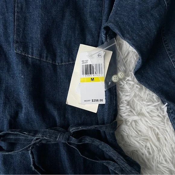 Citizens of Humanity Kayla Tie-Waist Denim Shirt Dress - Picture 10 of 14